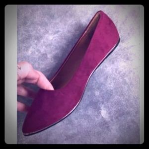 7.5 Flat Plum Maroon color Ballet